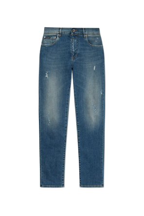 Balmain Jeans with a logo | Men's Clothing | Vitkac